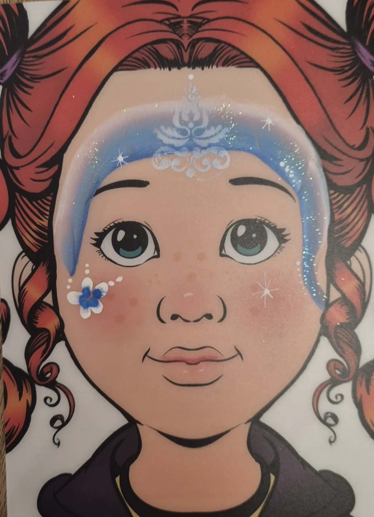 Face painting artwork