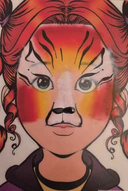 Face painting artwork