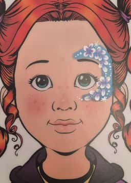 Face painting artwork