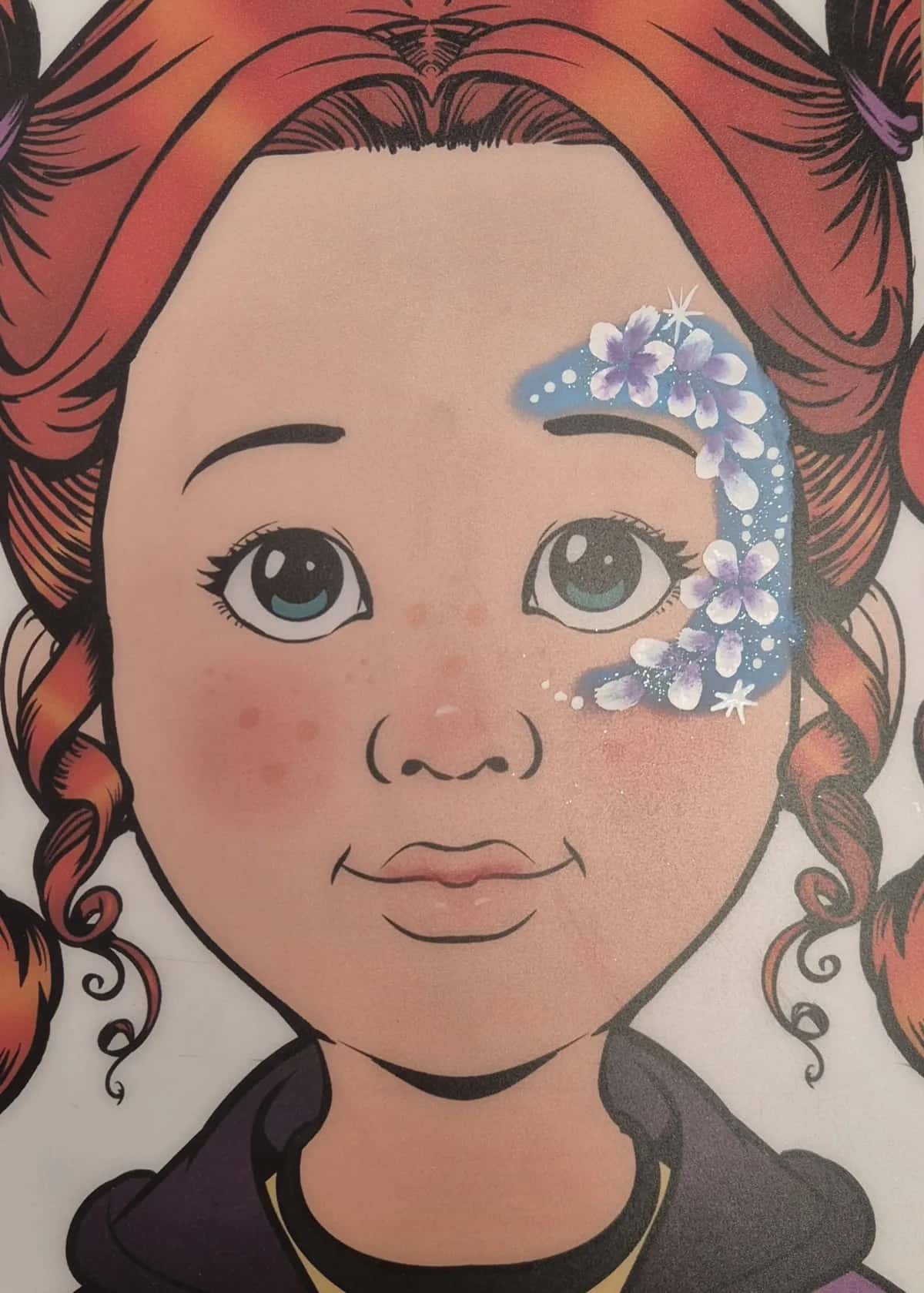 Face painting artwork