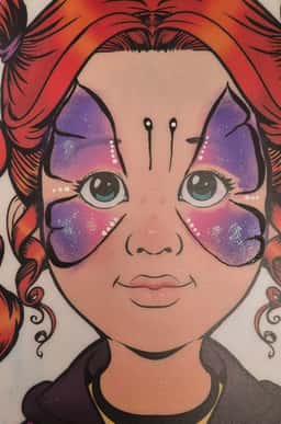 Face painting artwork