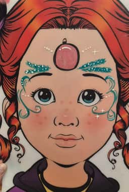 Face painting artwork