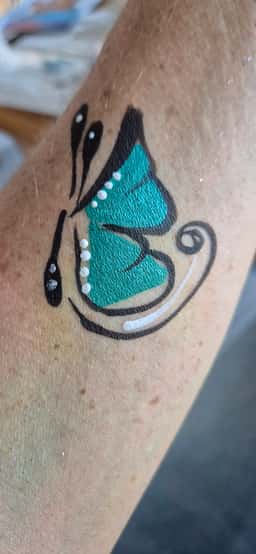 Face painting artwork
