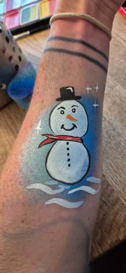 Face painting artwork