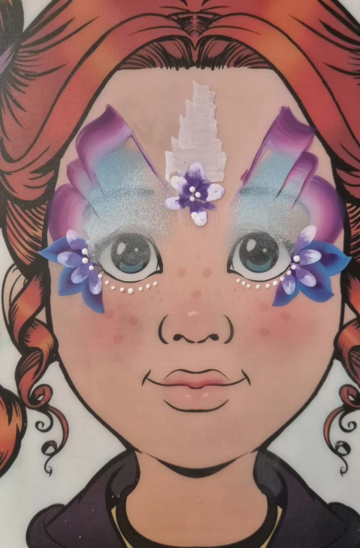 Face painting artwork