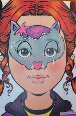 Face painting artwork