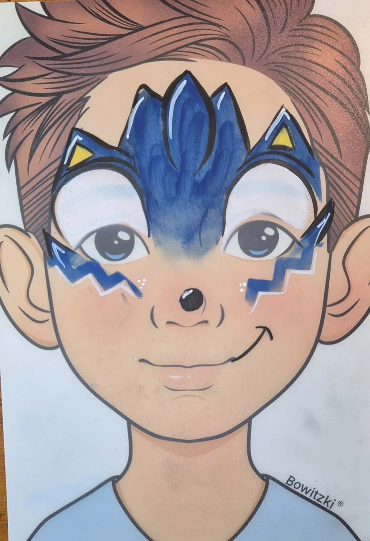 Face painting artwork