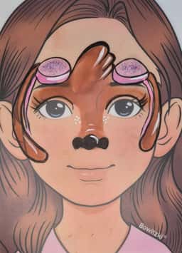 Face painting artwork