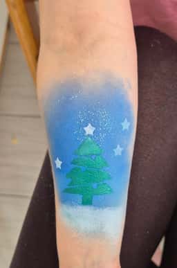 Face painting artwork