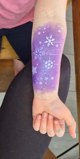 Face painting artwork