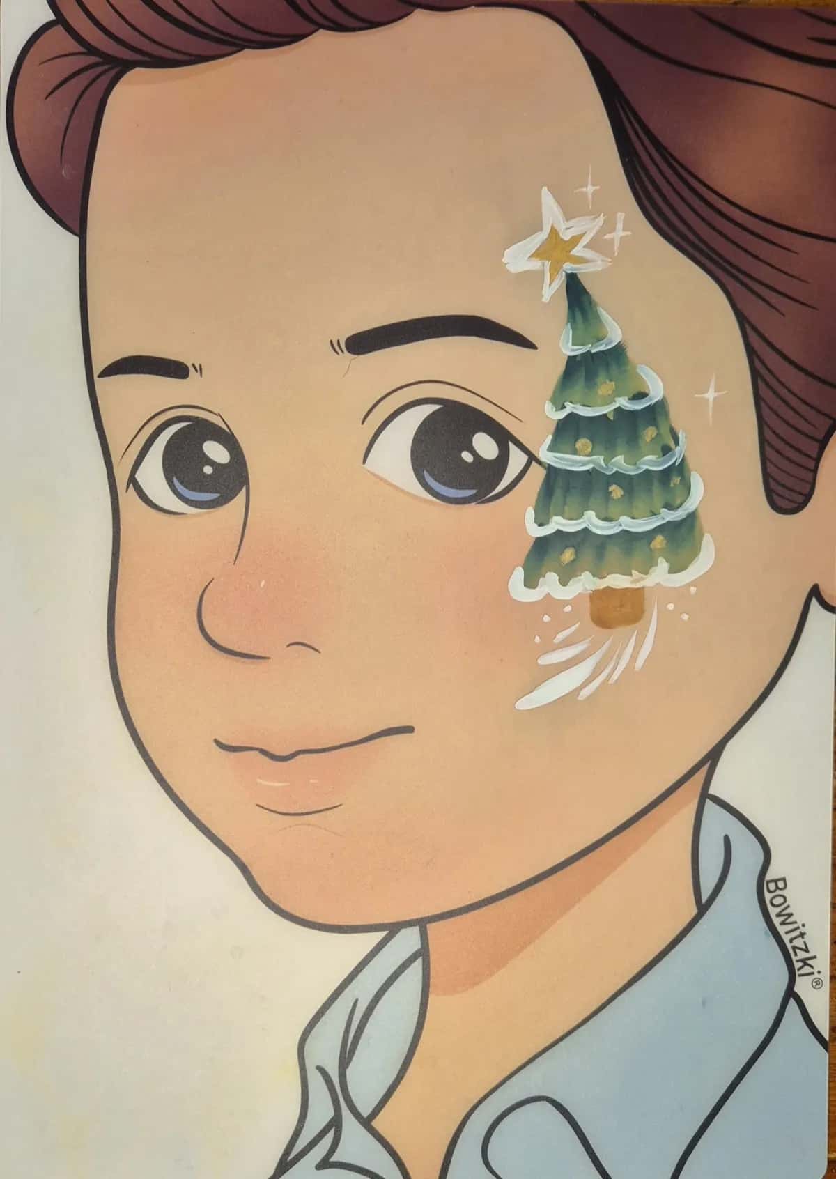 Face painting artwork