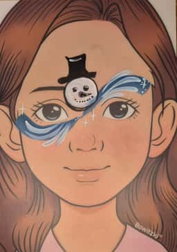 Face painting artwork