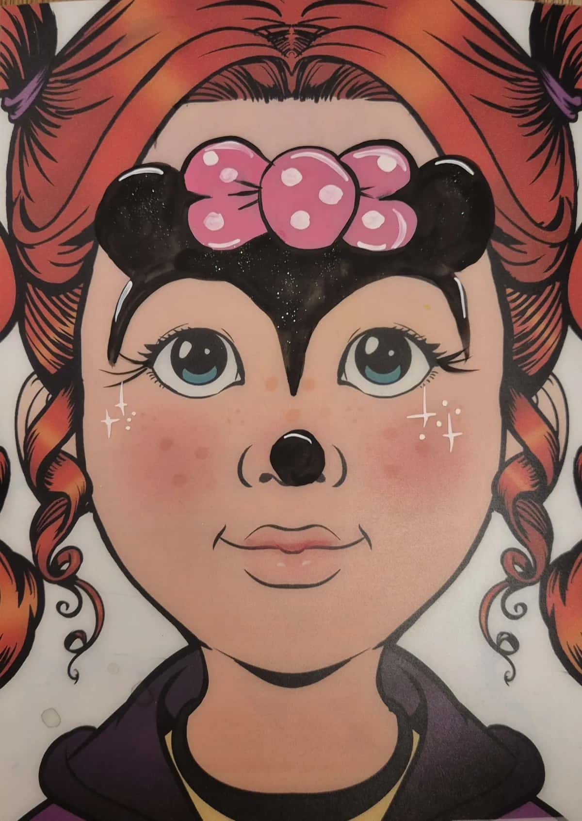 Face painting artwork