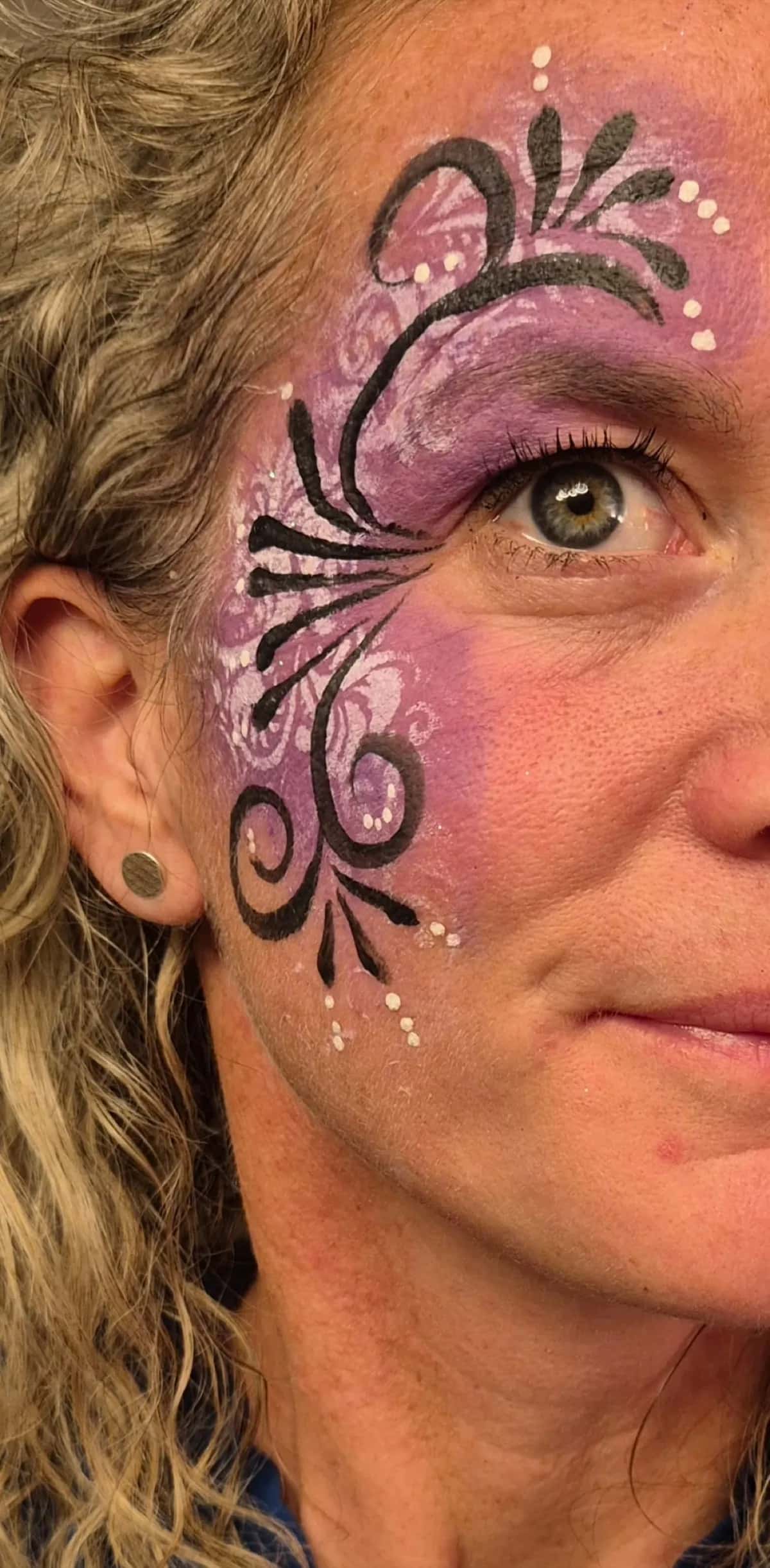 Face painting artwork