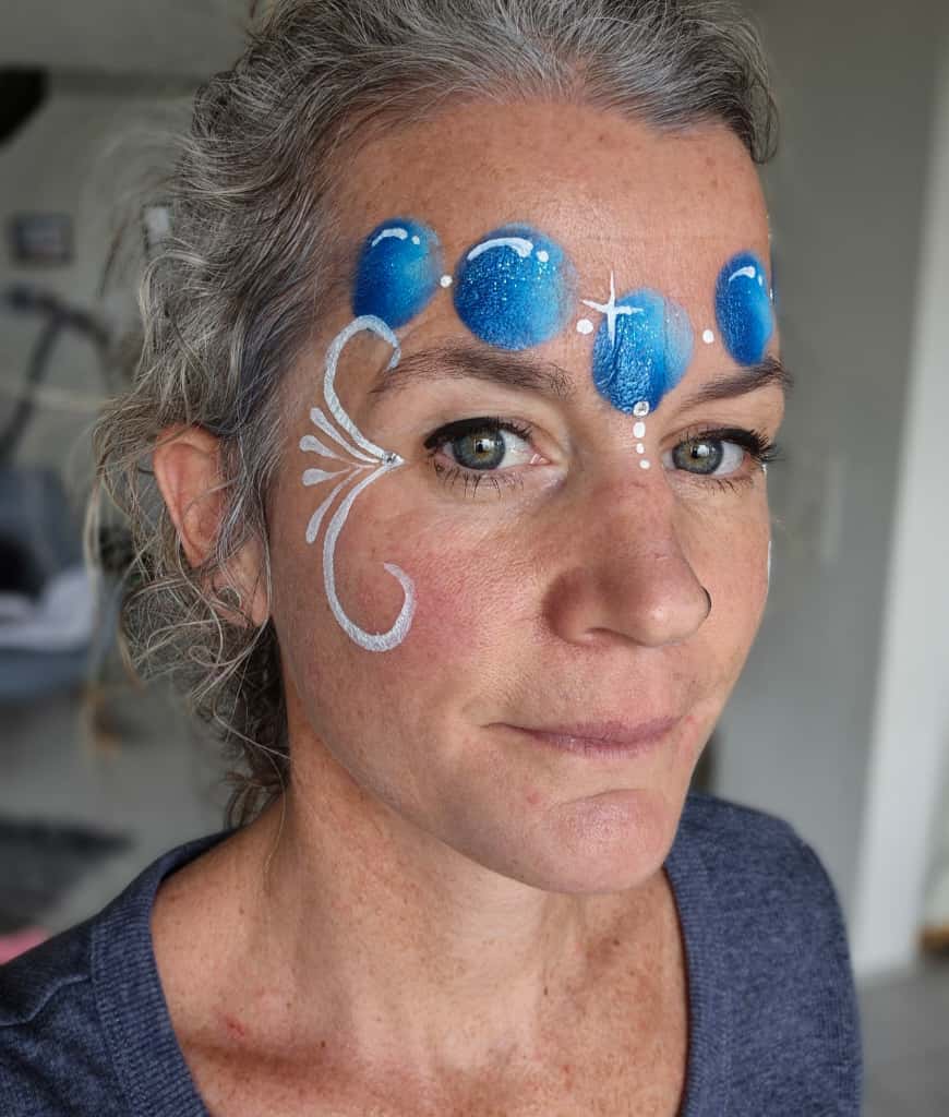 Face painting artwork