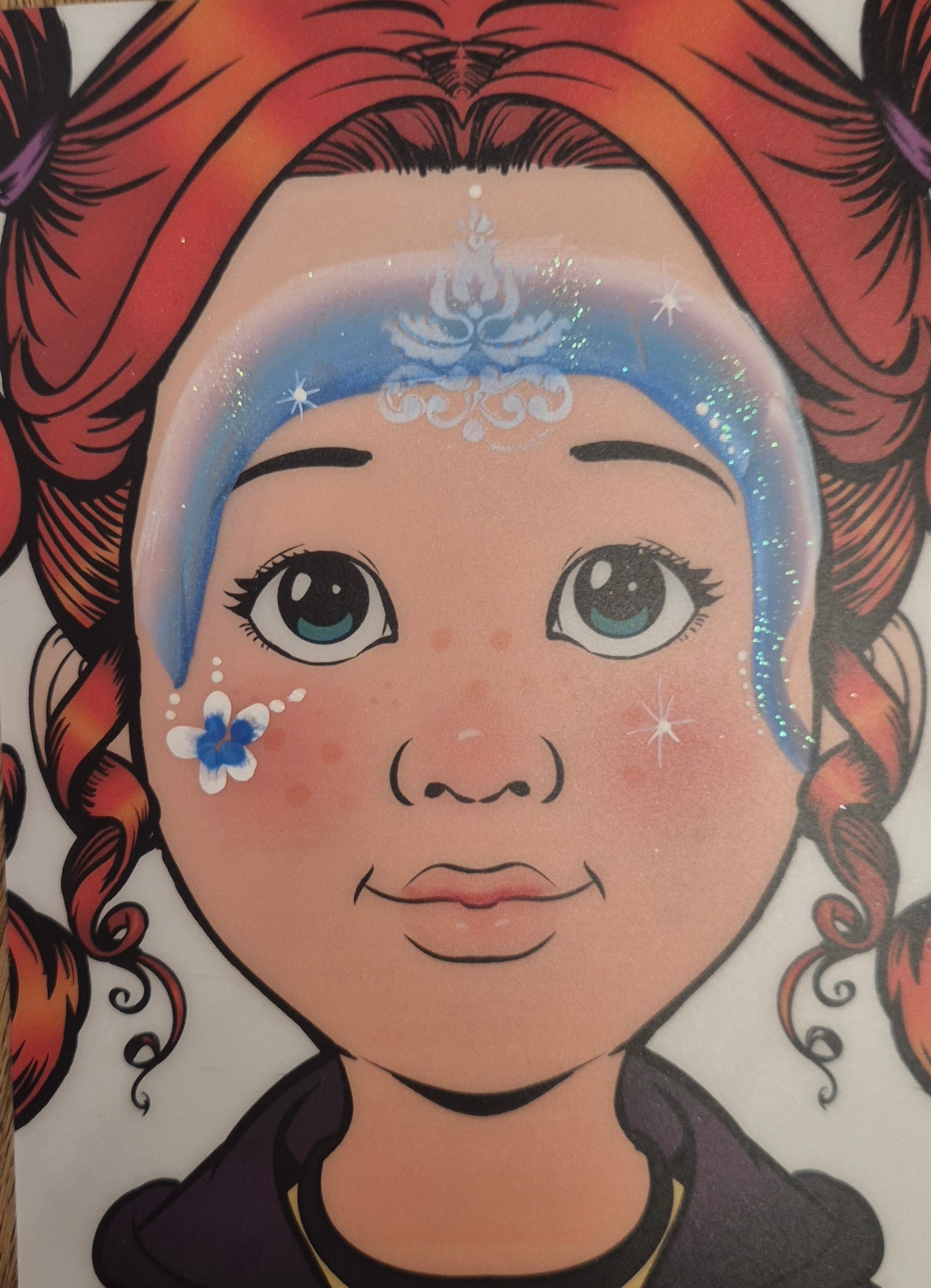 Face painting artwork