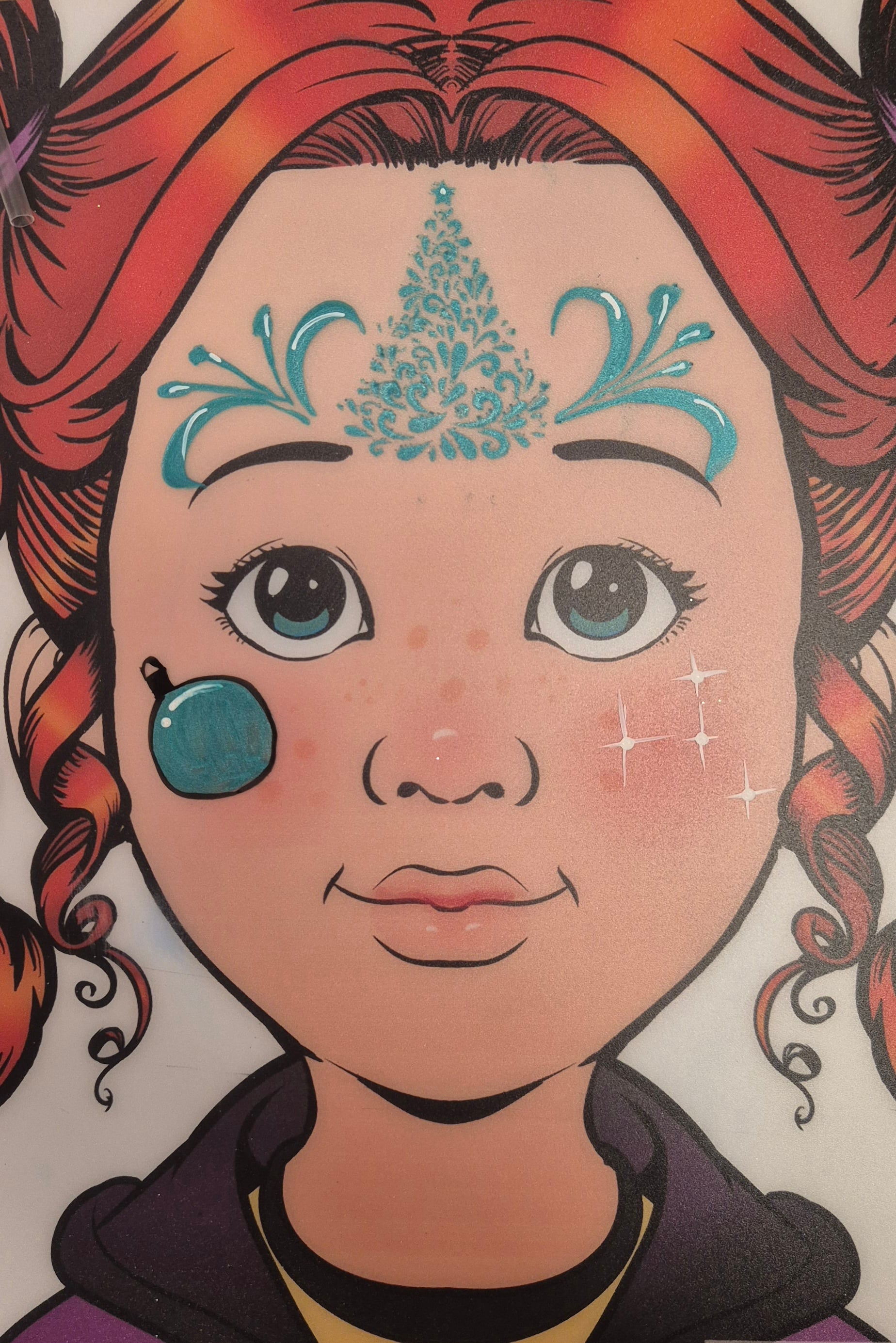 Face painting artwork