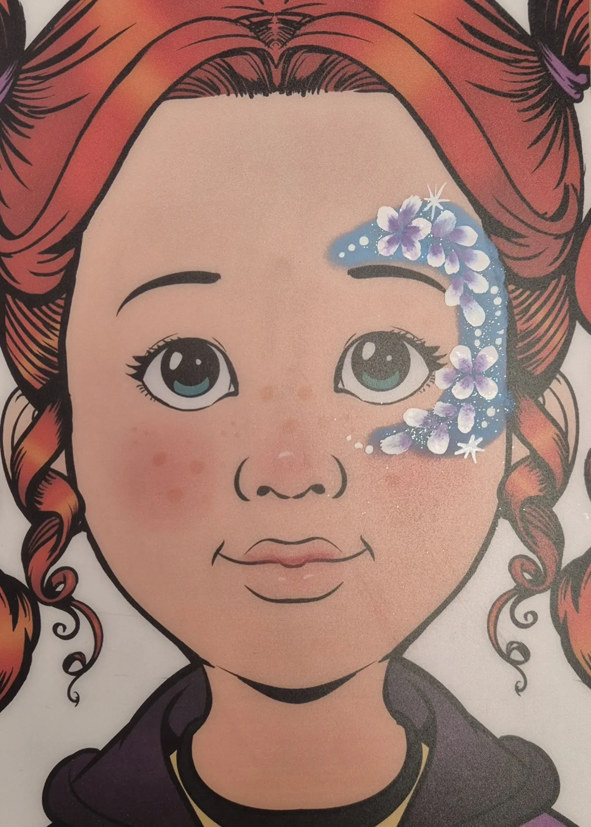 Face painting artwork