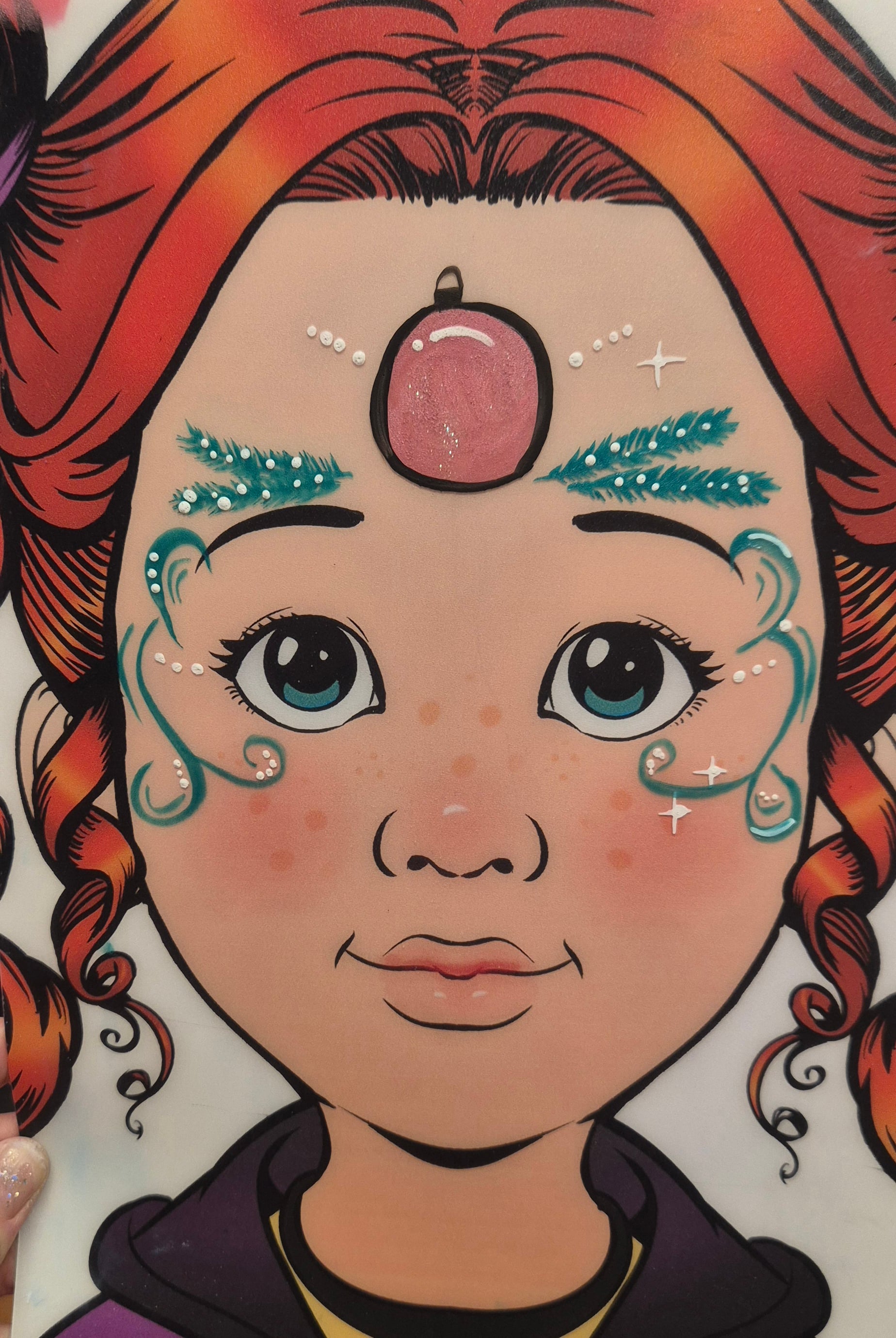 Face painting artwork