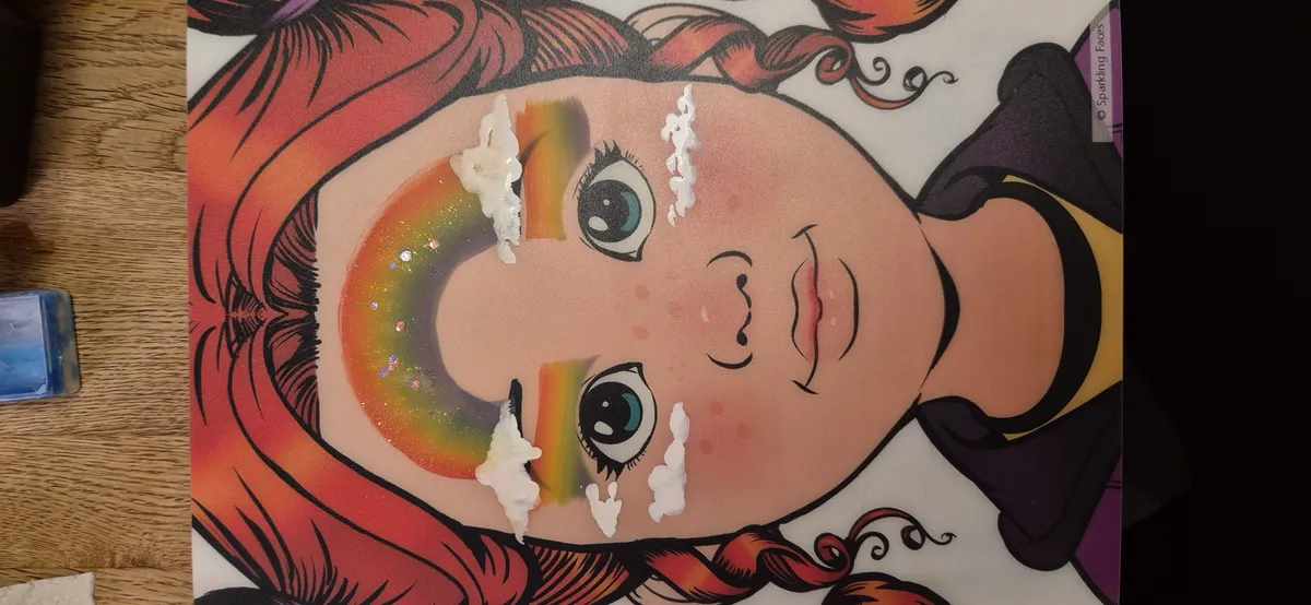 Face painting artwork