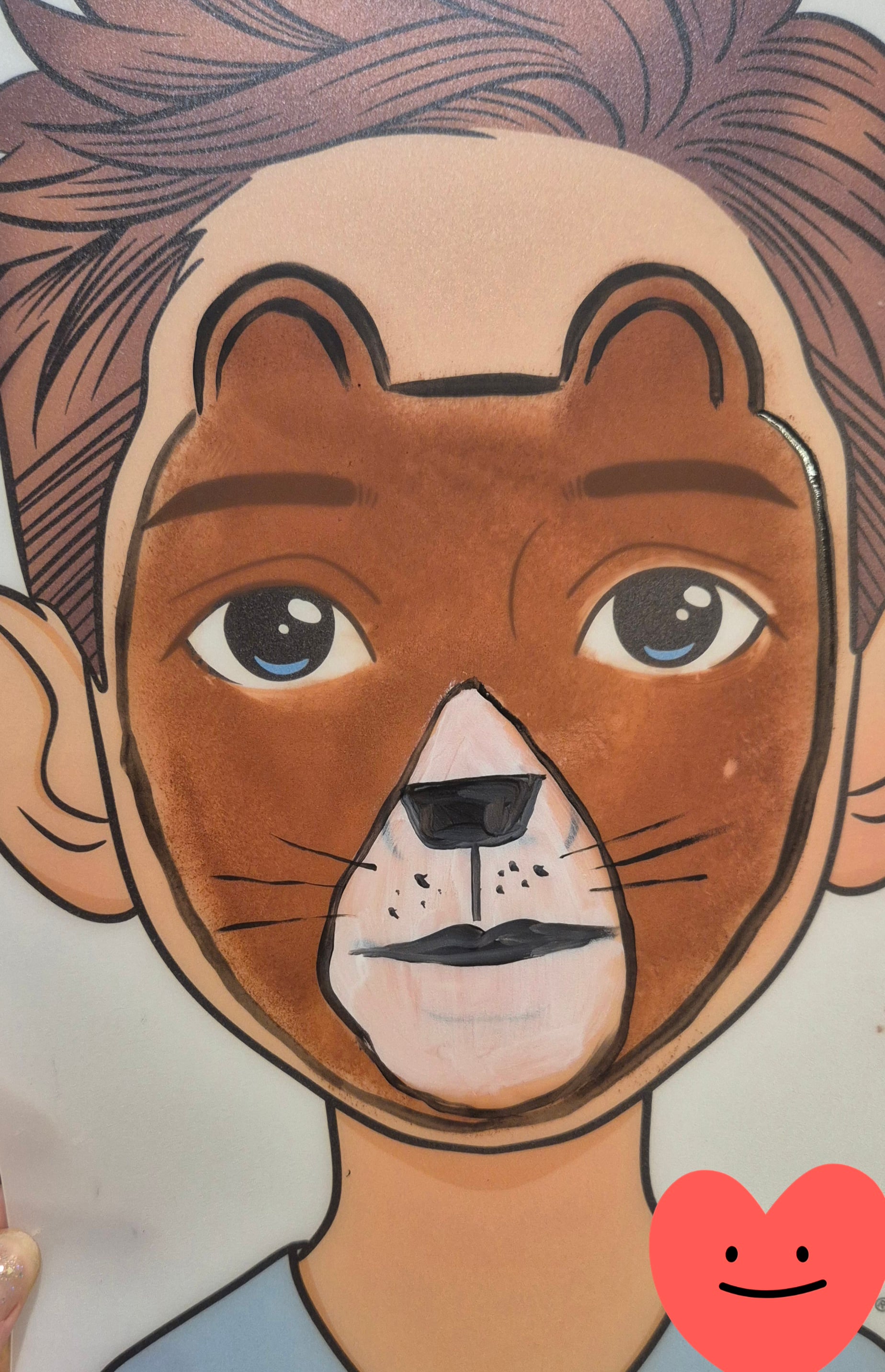 Face painting artwork