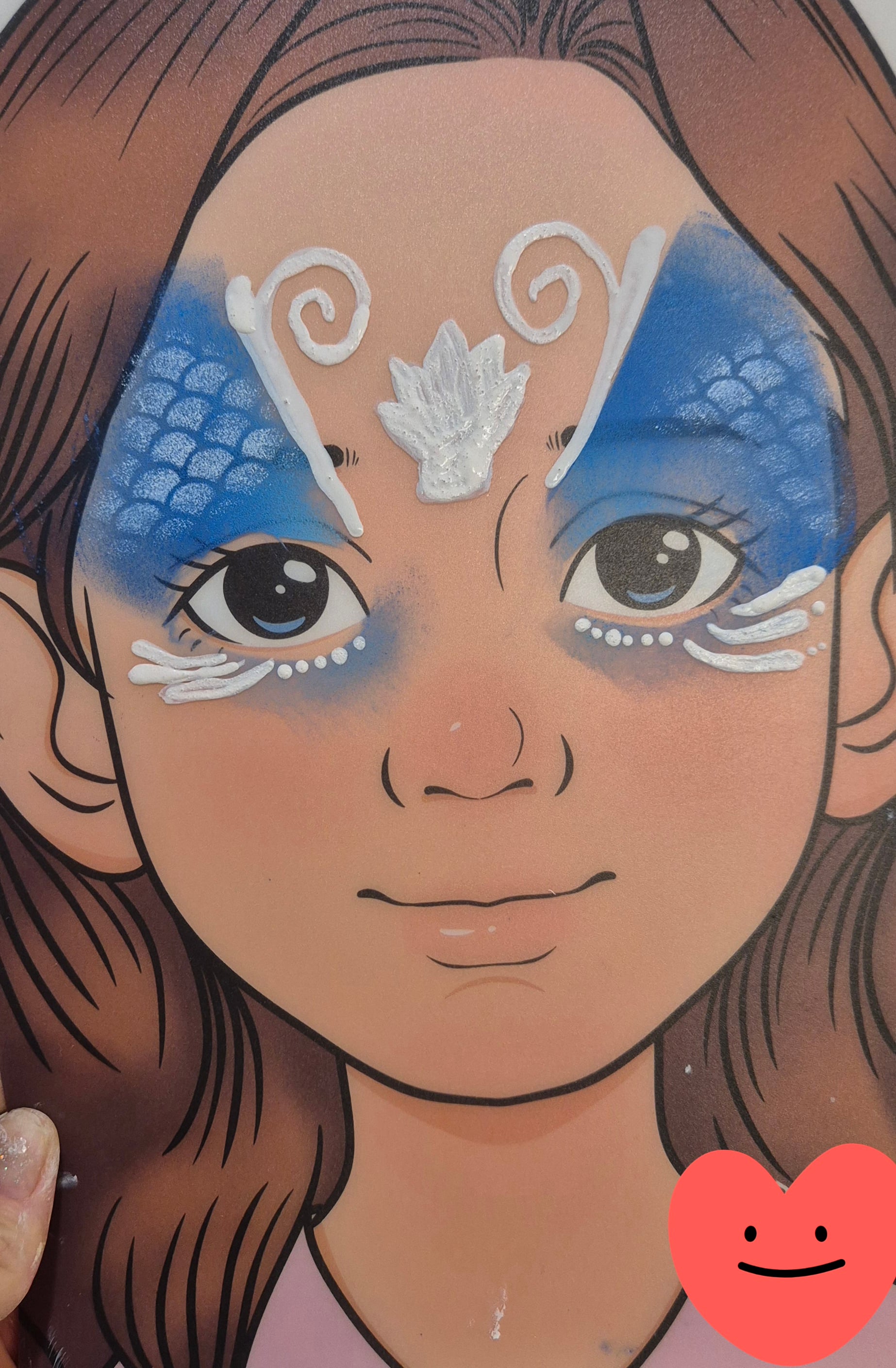 Face painting artwork