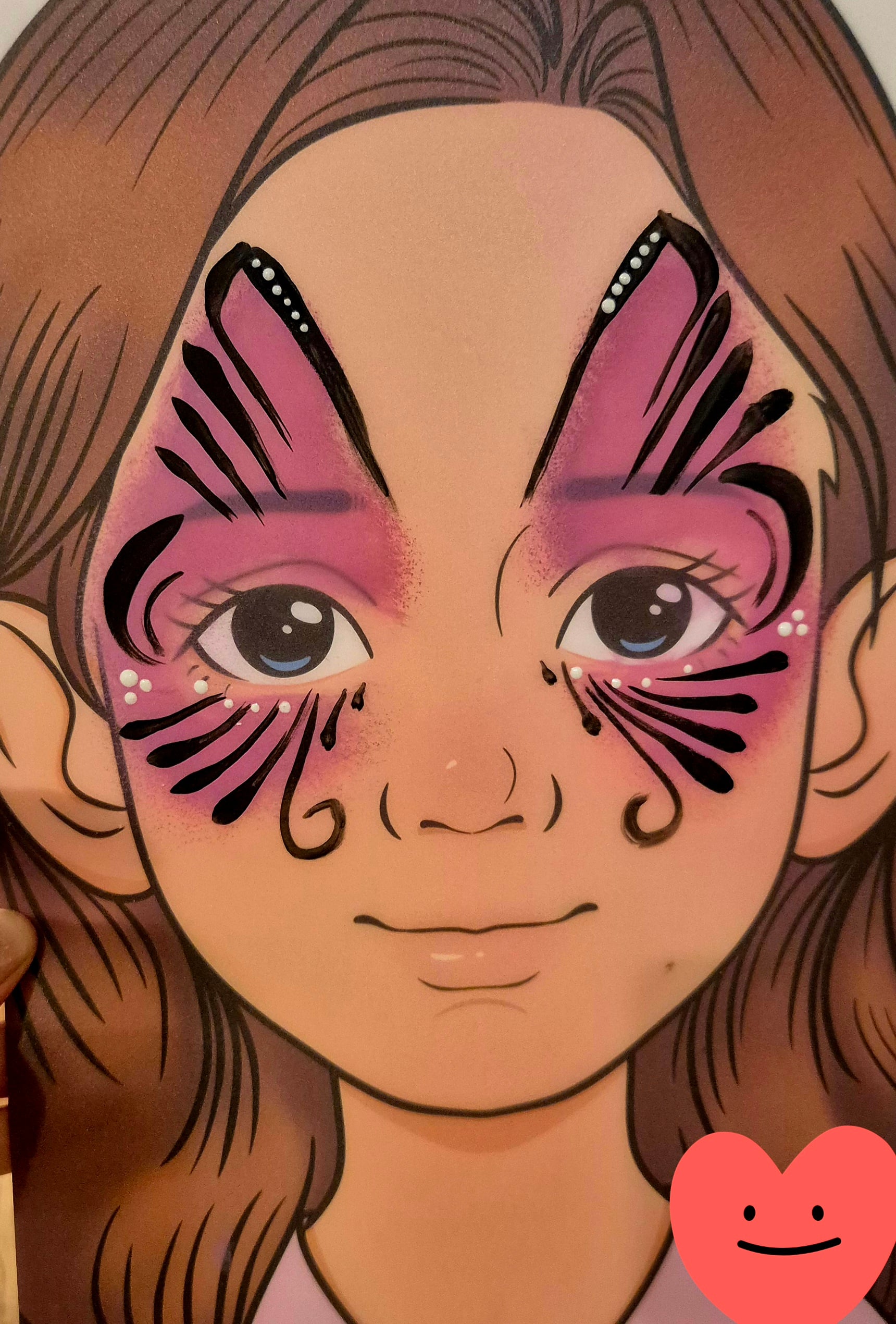 Face painting artwork
