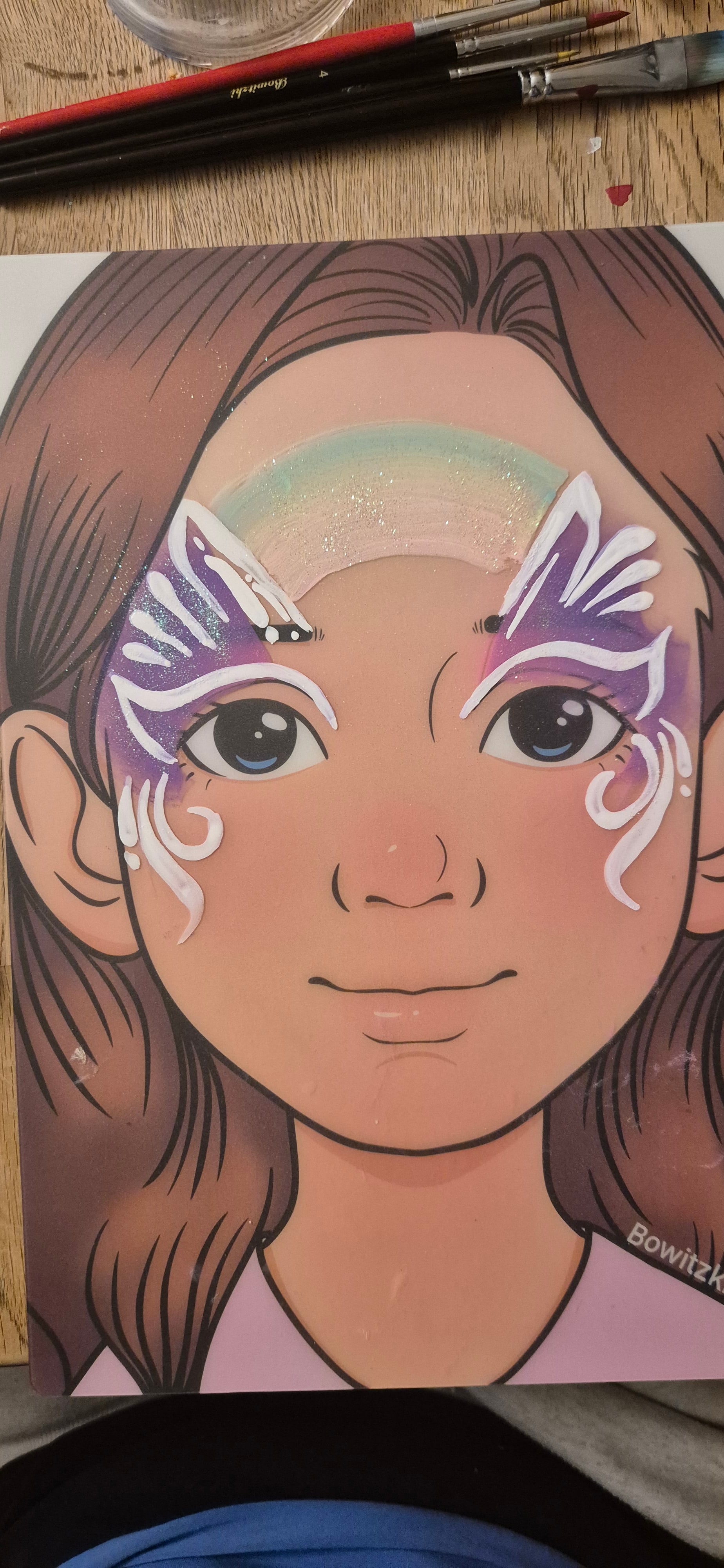 Face painting artwork