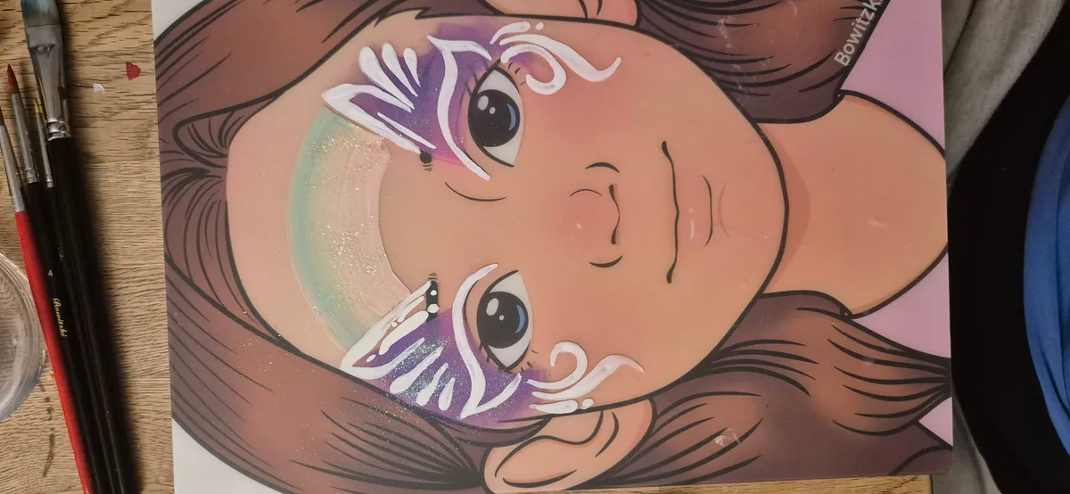 Face painting artwork