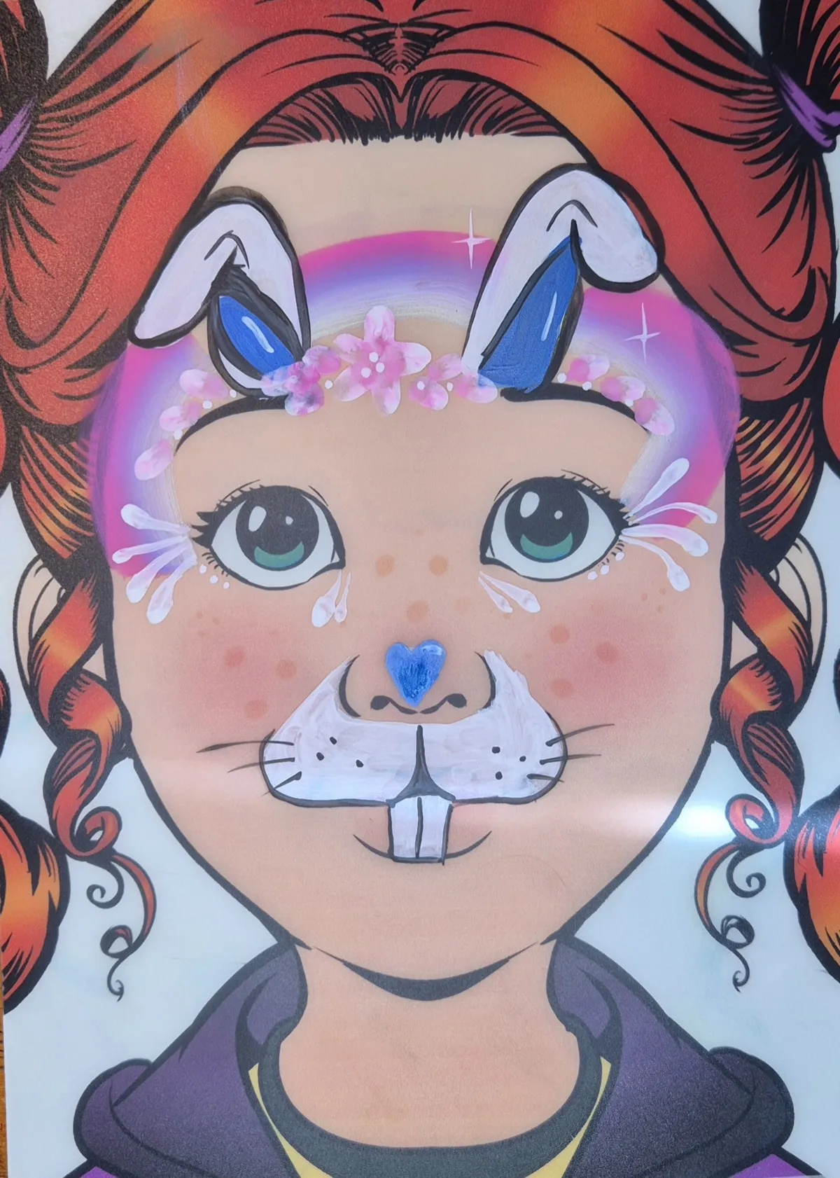 Face painting artwork
