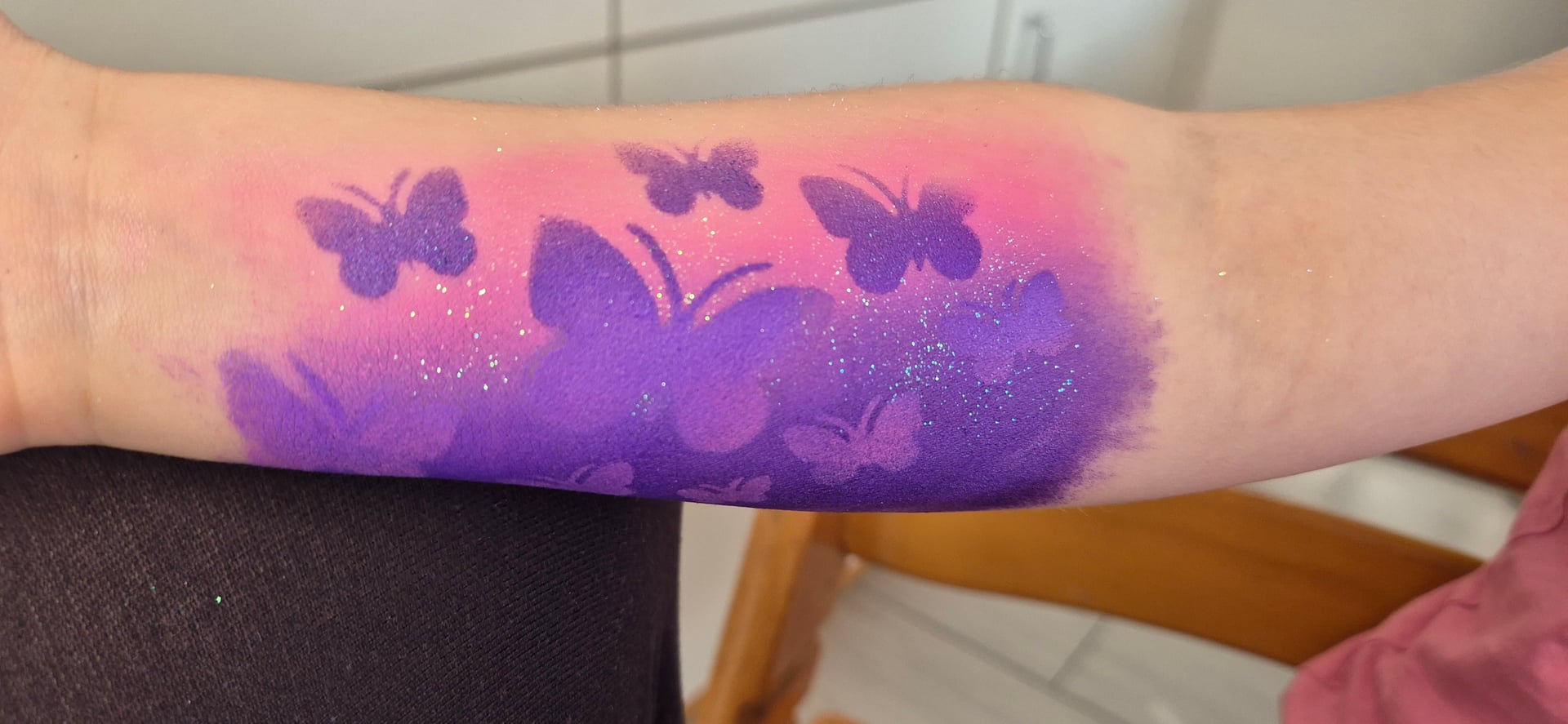 Face painting artwork