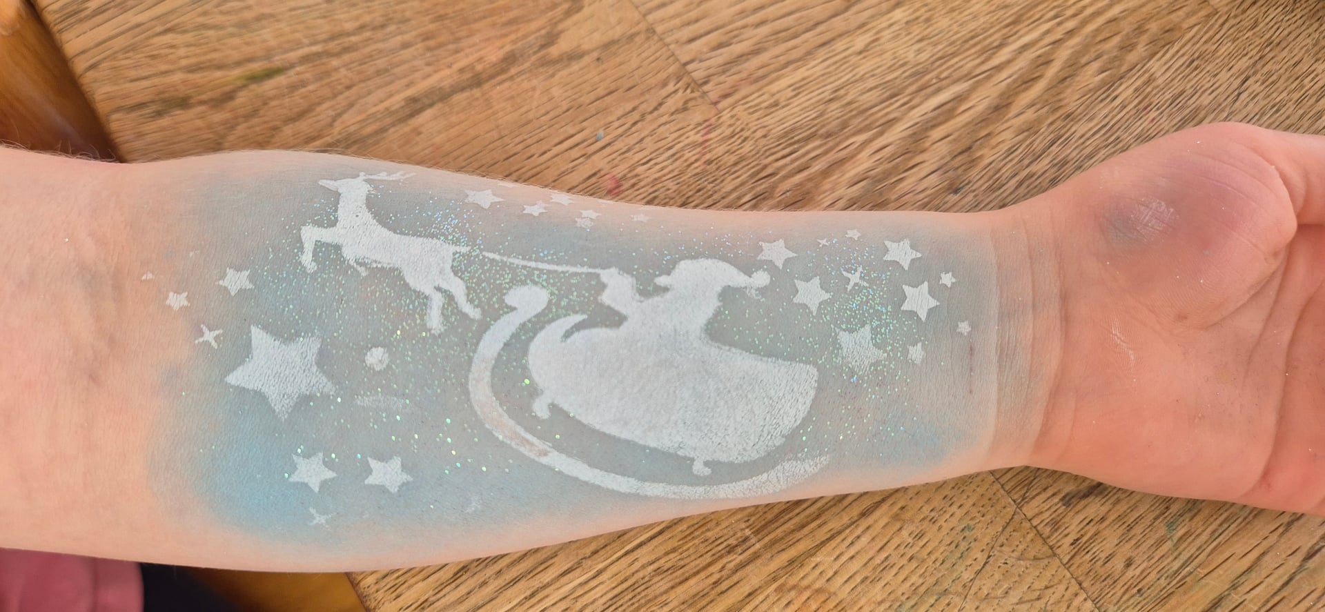 Face painting artwork