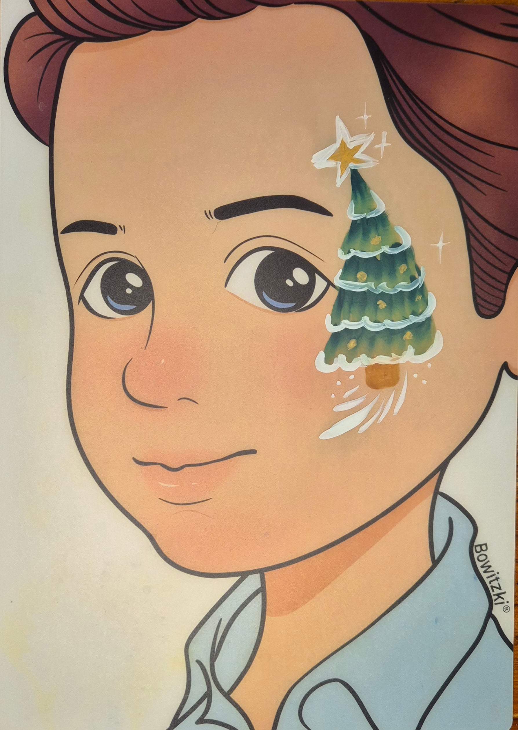 Face painting artwork