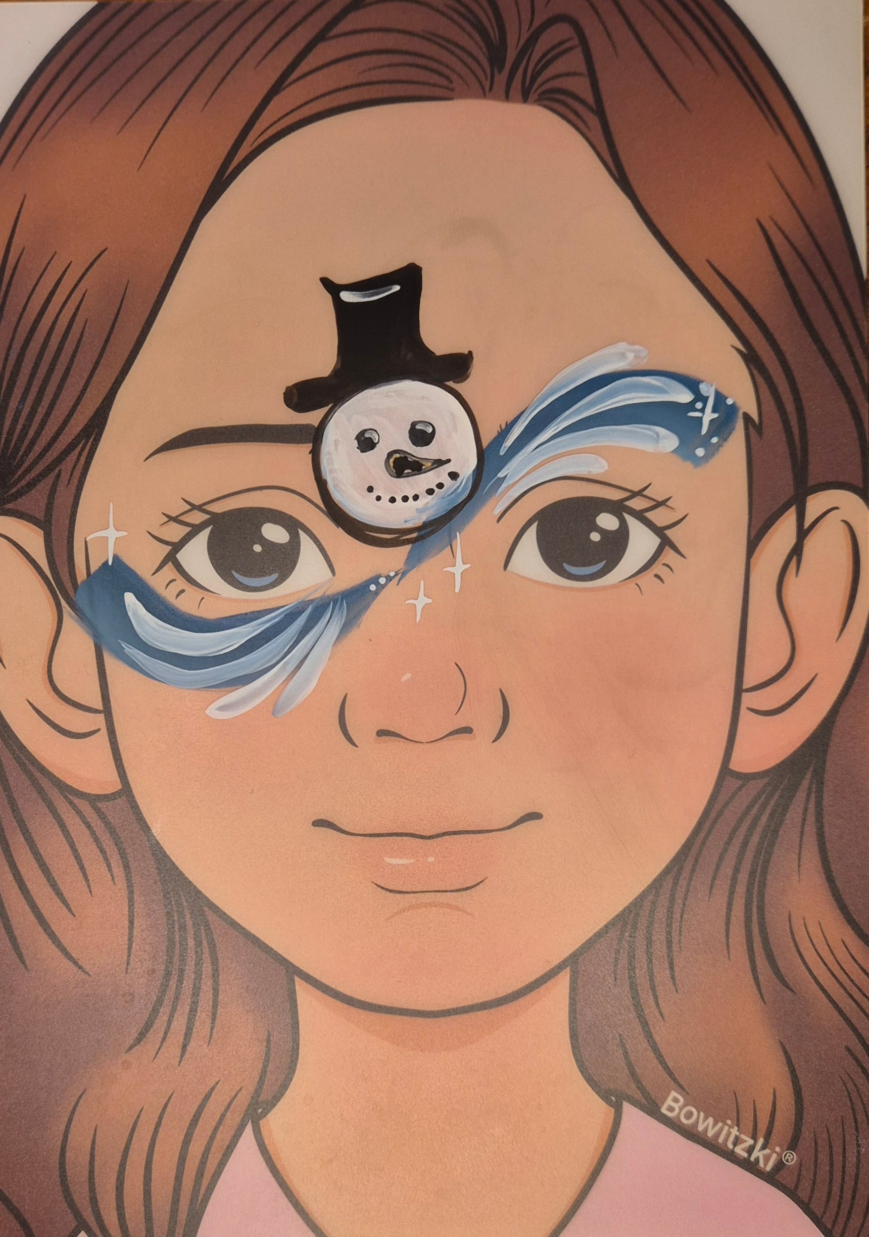 Face painting artwork