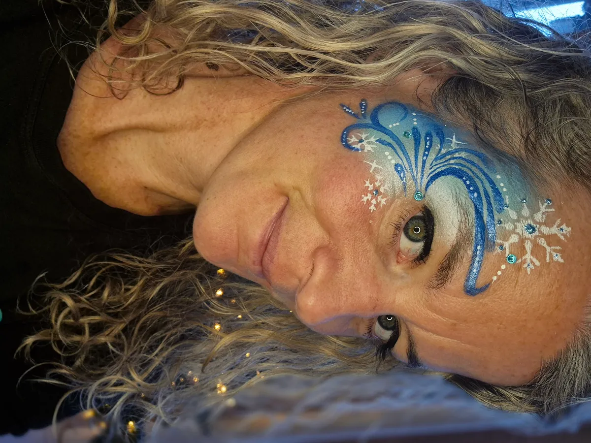 Face painting artwork